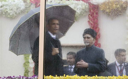 obama umbrella